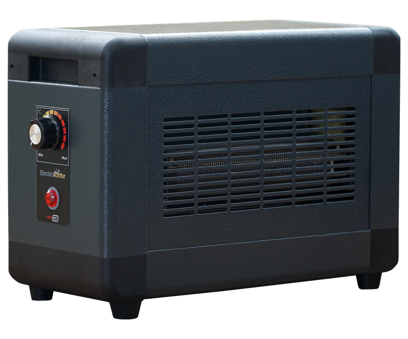 Heatbox Mini 2000W Füme Monofaze Elektrikli Fanlı Isıtıcı