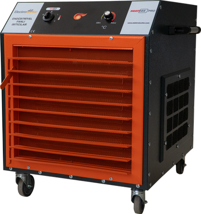Heatbox PRO 40000W Füme Trifaze Elektrikli Fanlı Isıtıcı