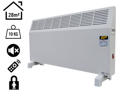 Heatbox Konvektör 2500W Dijital Elektrikli Isıtıcı