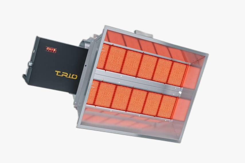 END.24 Endüstriyel Seramik Plakalı 24 kW Radyant Isıtıcı - 1