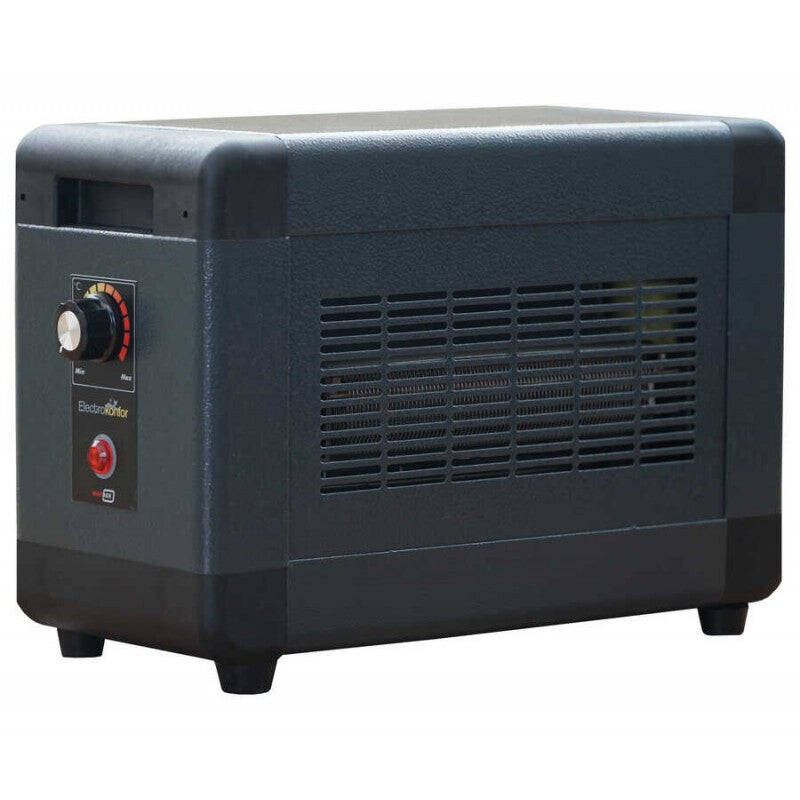 Heatbox board mini füme renk elektrikli fanlı ısıtıcı 2000 watt - 1